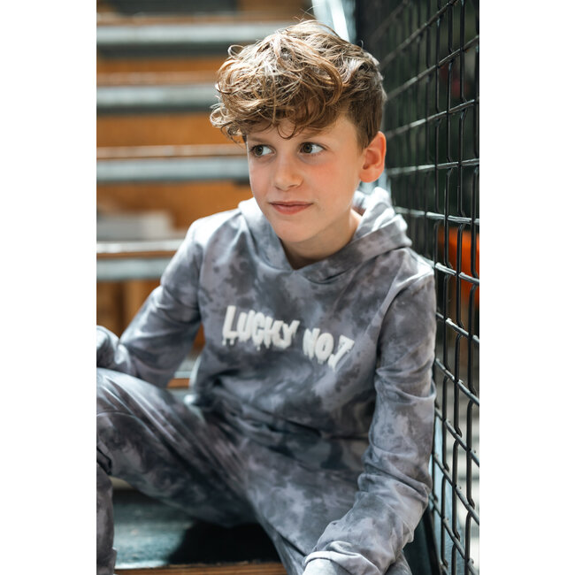 Lucky No. 7 Jongens broek - Minimal grijs