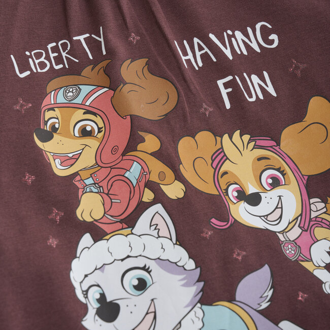 Minymo Meisjes shirt Paw Patrol - Catawba grape