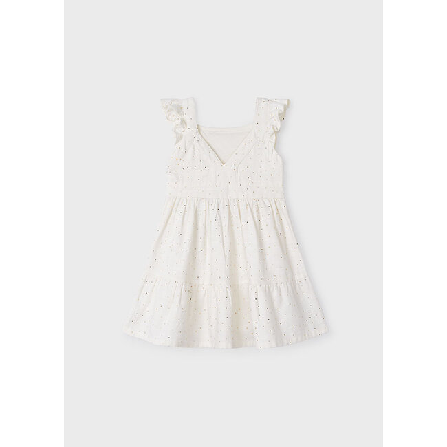 Mayoral Meisjes jurk - Natural