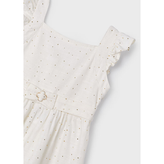 Mayoral Meisjes jurk - Natural