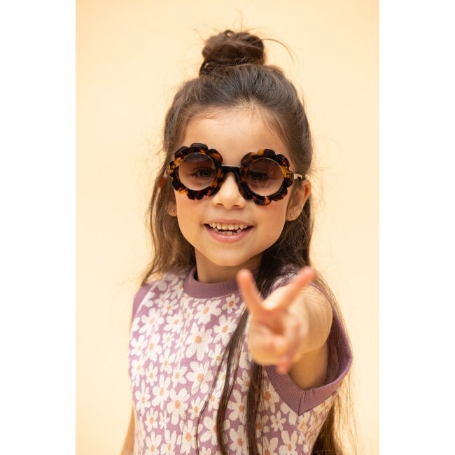 LOOXS Little Meisjes spencer - Bloemen jacquard