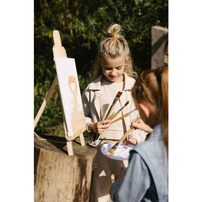 LEVV Meisjes spencer - Karol - Ivoor wit