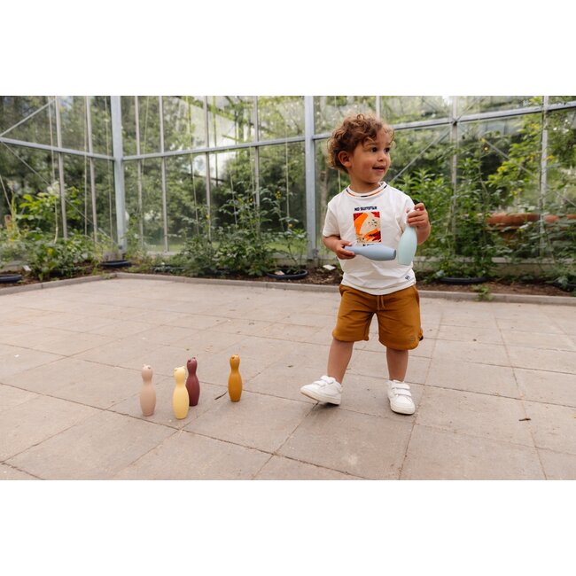 Quapi Jongens t-shirt - Bartu - Off wit