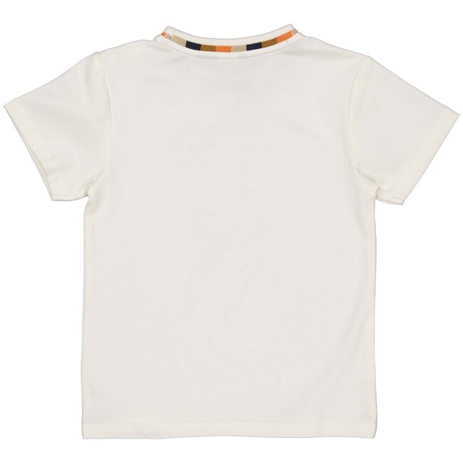 Quapi Jongens t-shirt - Bartu - Off wit