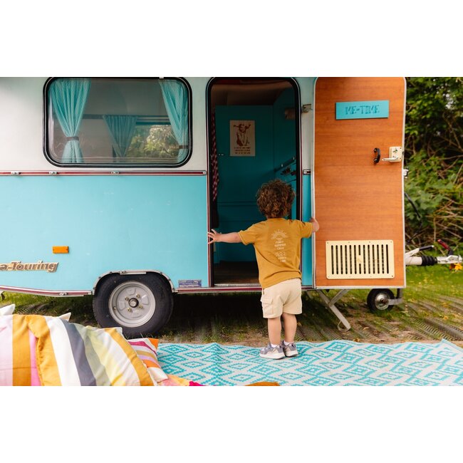 Quapi Jongens t-shirt - Beril - Bruin