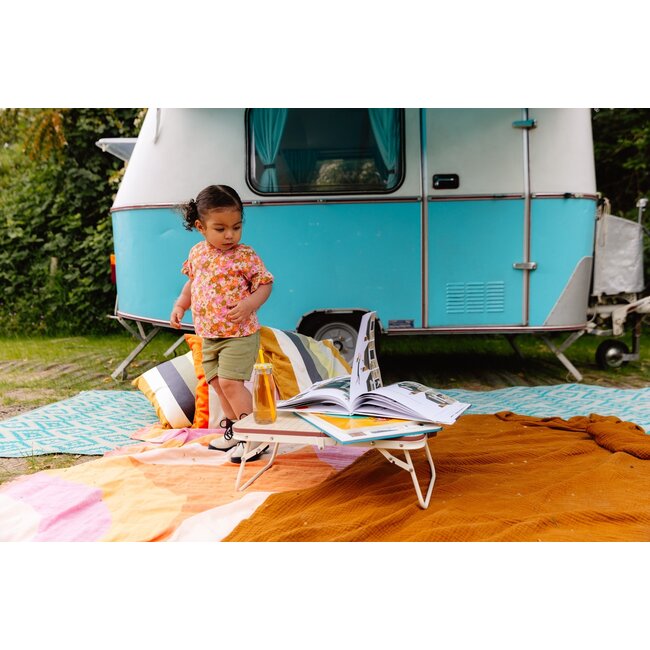 Quapi Meisjes blouse - Bodee - AOP roze bloemen