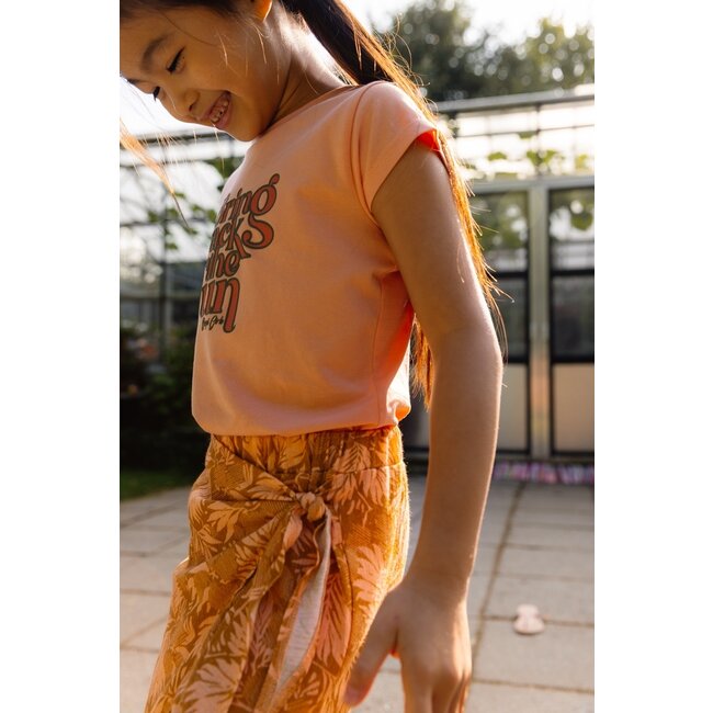 Quapi Meisjes rok - Bra - AOP roze