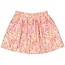 Quapi Meisjes rok - Brage - AOP bloemen wit