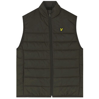 Lyle & Scott Bodywarmer gewatteerd - Olijf groen