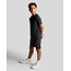 Lyle & Scott Sweat short Script - Gun metal grijs