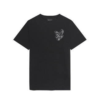 Lyle & Scott T-shirt 3D Graphic - Jet zwart