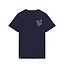 Lyle & Scott T-shirt 3D Graphic - Navy blauw