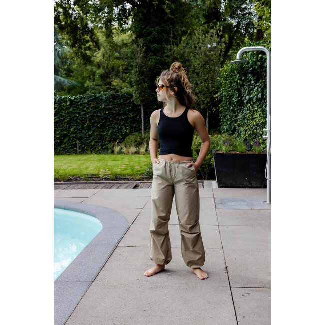 LOOXS 10sixteen Meisjes top mouwloos - Zwart