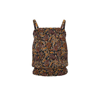 LOOXS Little Meisjes top crinkle - Blokprint bloemen