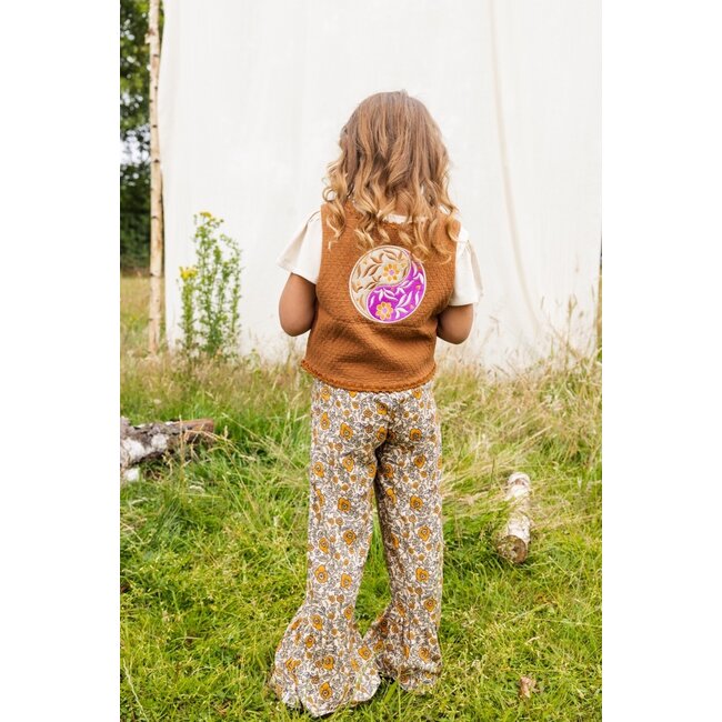 LOOXS Little Meisjes gilet - Caramel