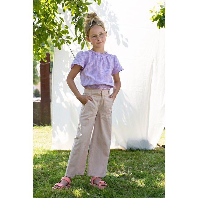 NoNo Meisjes broek cargo - Simoa - Desert zand