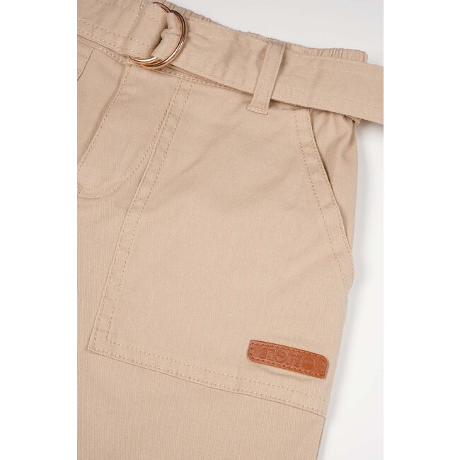 NoNo Meisjes broek cargo - Simoa - Desert zand