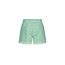 MAYCE Meisjes sweat short - Mint groen AOP