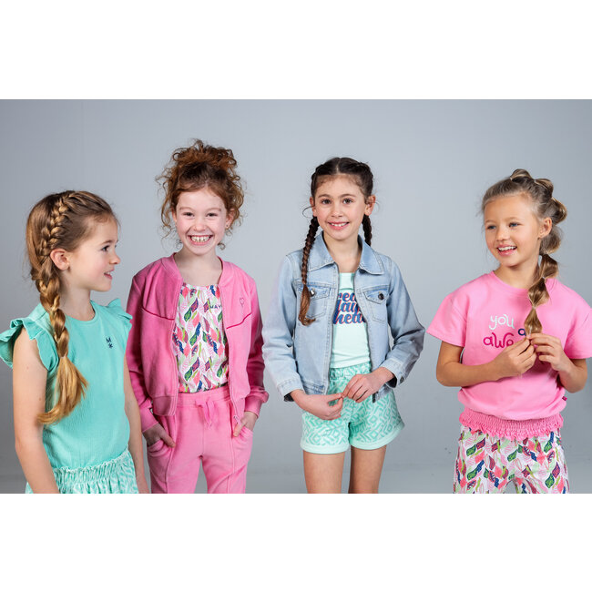 MAYCE Meisjes top - Mint groen