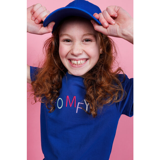 MAYCE Meisjes sweat top - Twilight blauw