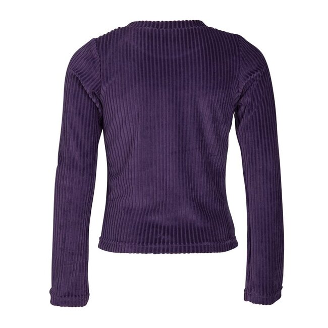 KIEstone Meisjes top - Isabel - Diep paars