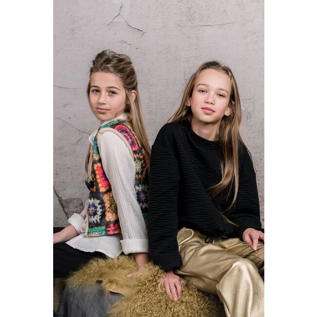 KIEstone Meisjes broek - Sammy - Goud