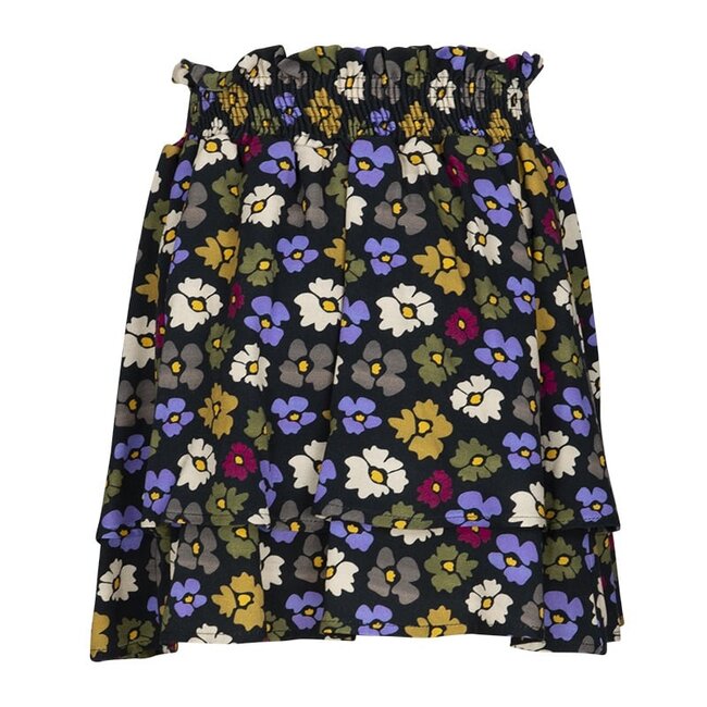 KIEstone Meisjes rok - Ilse - Bloemen