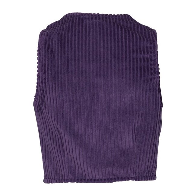 KIEstone Meisjes gilet - Lindy - Paars