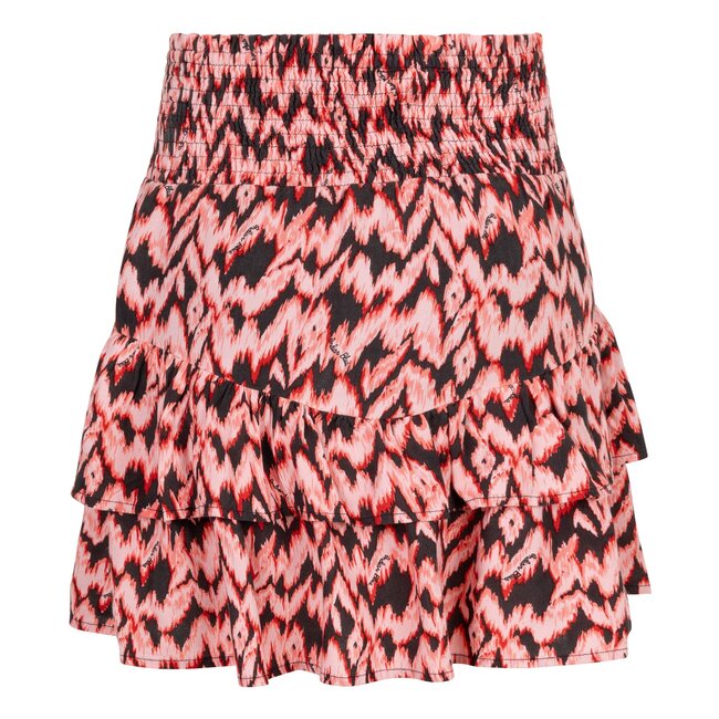 Indian Blue Jeans Meisjes rok ikat - Poppy rood