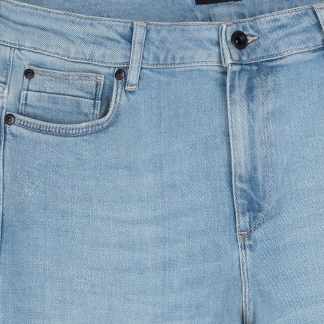 Rellix Jongens jeans broek wide straight fit - Licht blauw denim