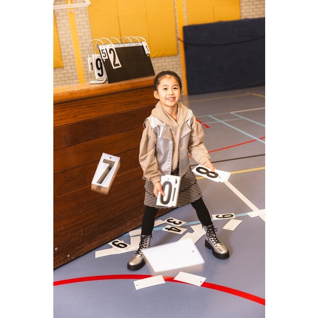 Quapi Meisjes gilet - Djezz - Zilver