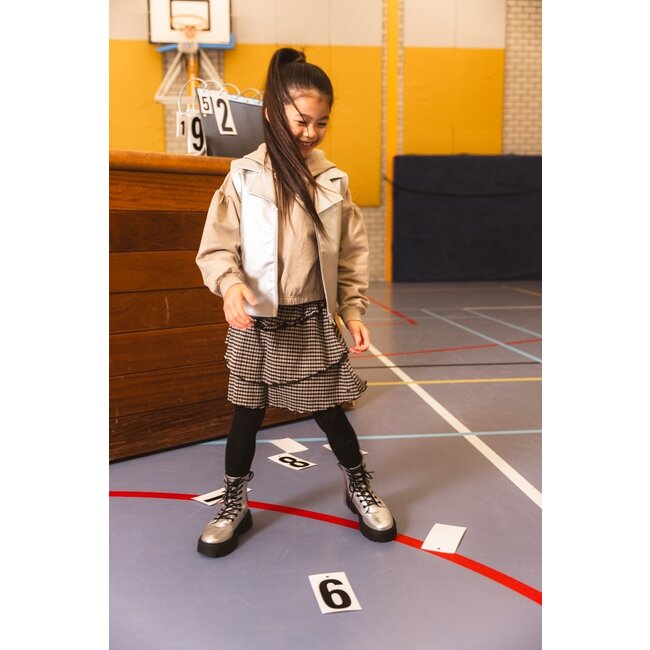 Quapi Meisjes gilet - Djezz - Zilver