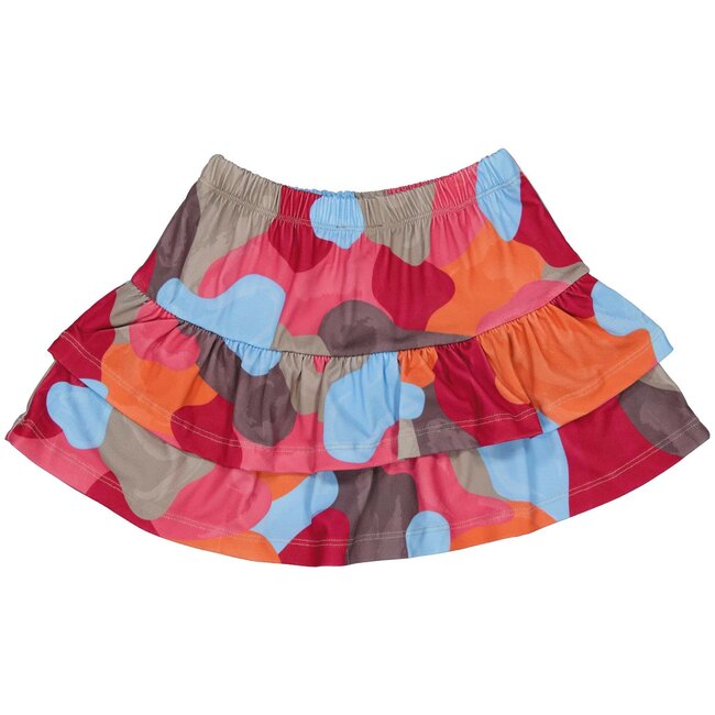 Quapi Meisjes rok - Djess - AOP Multi camo