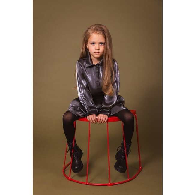 Quapi Meisjes shirt - Dazz - Zilver