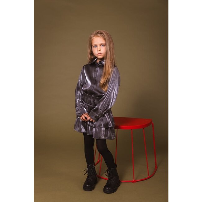 Quapi Meisjes shirt - Dazz - Zilver