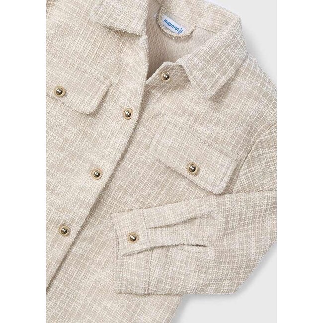 Mayoral Meisjes blouse - Zand