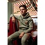 Malelions Hoodie painter - Zeegras / Oranje