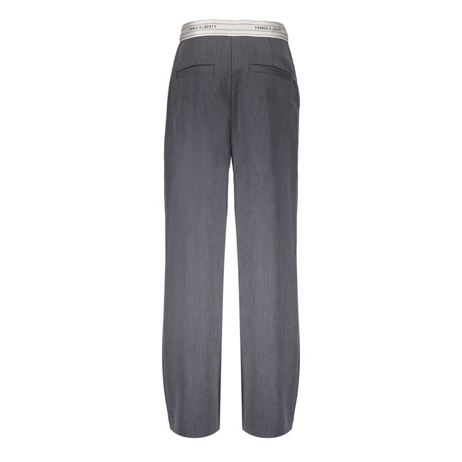 Frankie & Liberty Meisjes broek - Pixie - 04.4 Dark Warm Grey