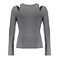 Frankie & Liberty Meisjes top - Pixie - 04.4 Dark Warm Grey