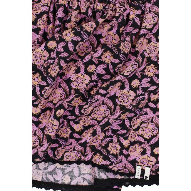 LOOXS Little Meisjes rok print - Herfst bloemen