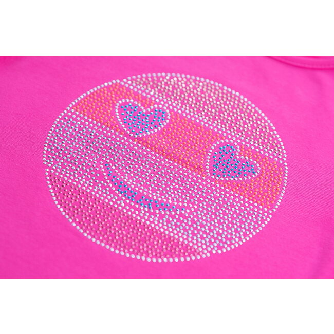 Someone Meisjes t-shirt LS - Donker roze