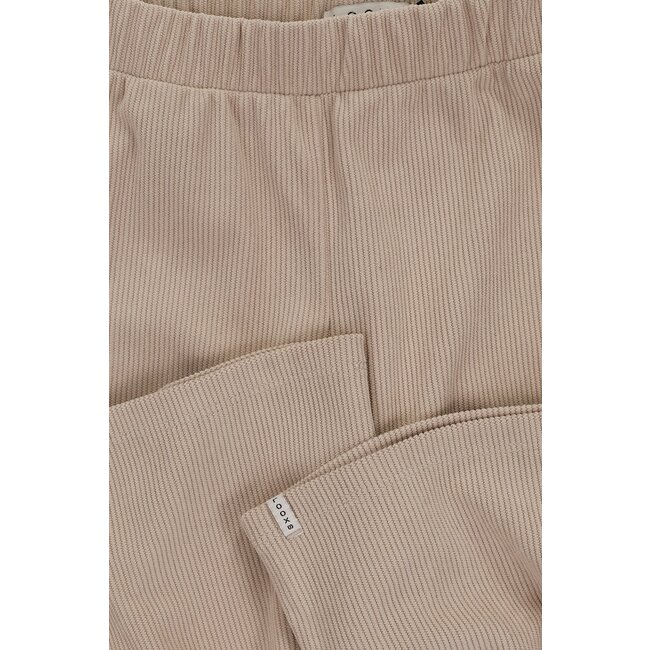 LOOXS Little Meisjes broek wideleg corduroy - Latte