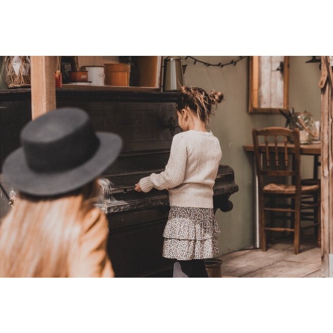 LOOXS Little Meisjes rok print - Winter dots