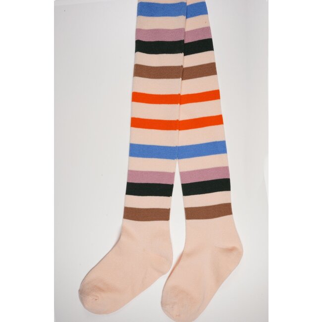 NoNo Meisjes maillot gestreept - Rachel - Pale Blush