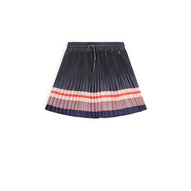 Plisse rok blauw deals