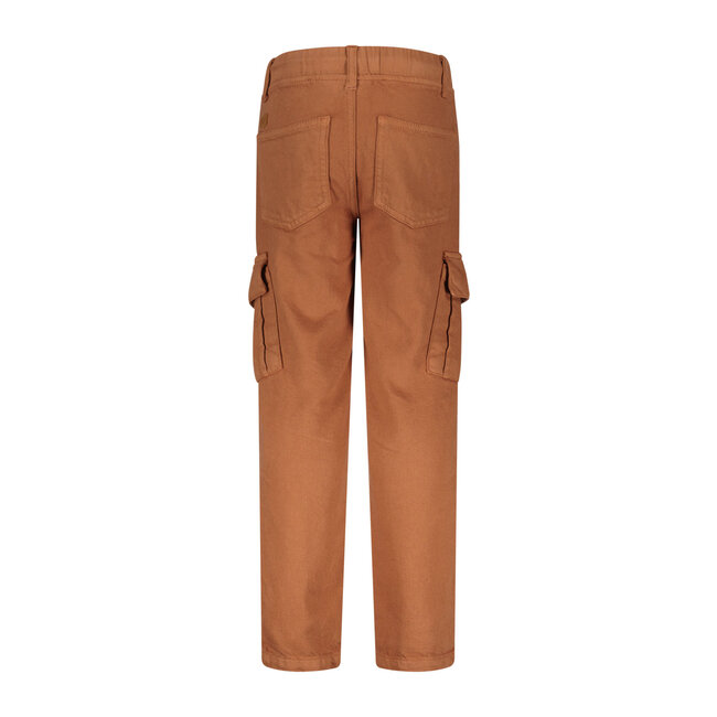 Like Flo Jongens cargo broek twill - Terra