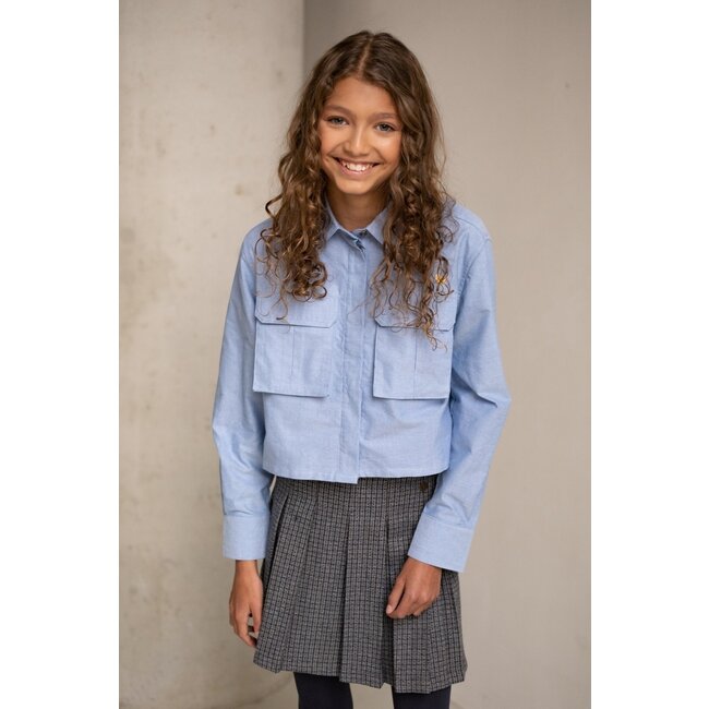 Like Flo Meisjes skort - Stella - PDP blauw