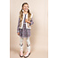MAYCE Meisjes jurk mesh - Paisley
