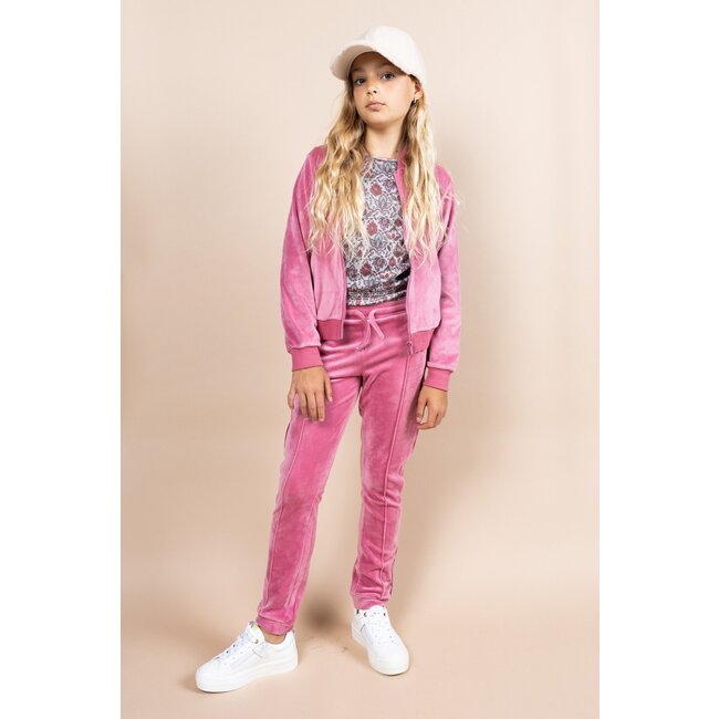 MAYCE Meisjes top mesh - Paisley