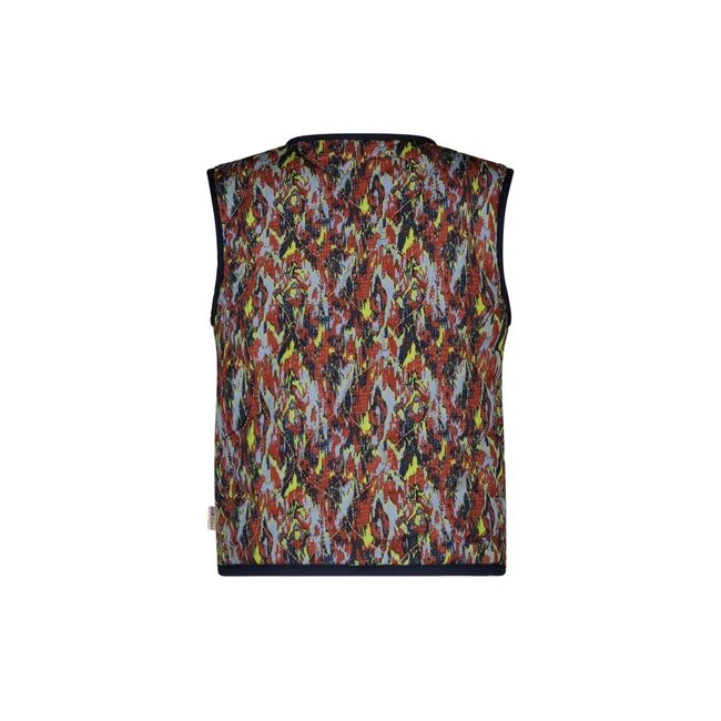 B.Nosy Meisjes reversibel gilet - Ginny - Amibitous AOP